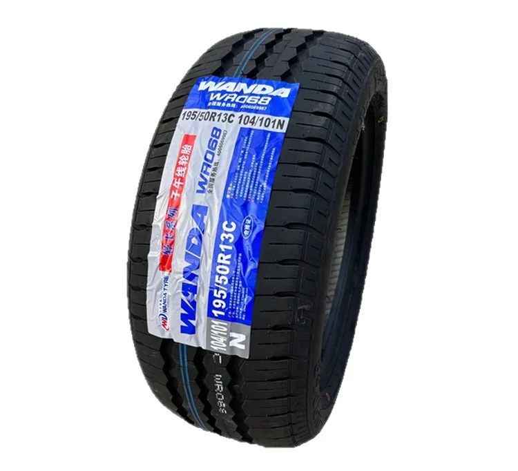 195/50R13C Tires + Wheels Suitable for Trailers, Camping Food Trucks, Sanitation Sweepers 6J Aluminum Wheels