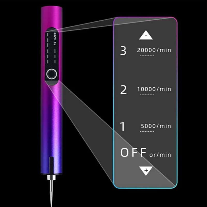 DIY Electric Mini Grinder Engraving Pen Wireless Grinder With Battery Wireless Micro-Rotary Tool For Drilling