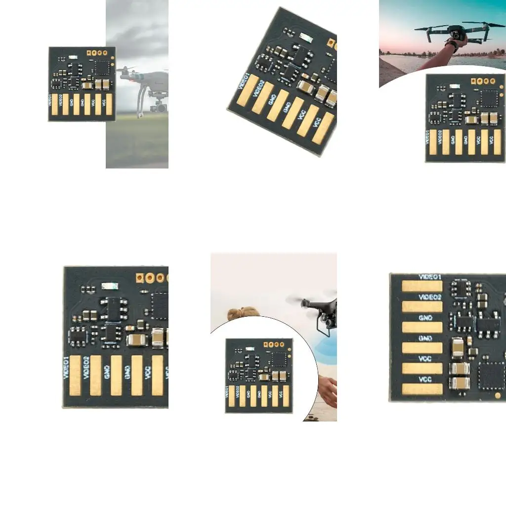  Foxeer 2 Input Video Switching Board for UAV Photography Enthusiasts