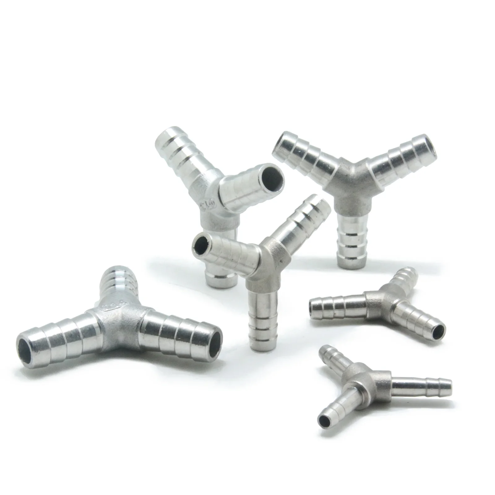 

Зубчатый шланг Y-образный колючий фитинг из нержавеющей стали 304, 3-ходовой адаптер Y-образный соединитель для домашнего пивоварения 6-8-10-12-13-14-15-16-19-20-25-32-40-50 мм