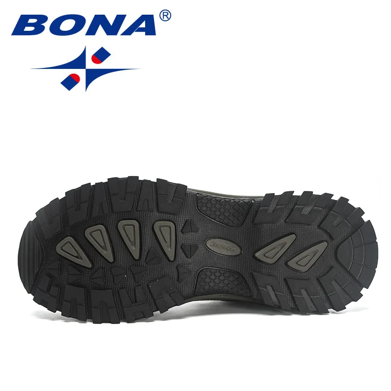 BONA-zapatos de senderismo resistentes al desgaste y al deslizamiento para hombre, zapatillas de deporte, nuevos diseñadores