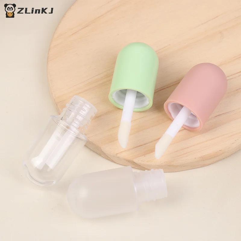▶ Mini Capsule de voyage 5ML, 1 pièce, brillant à lèvres, Tube vide, rouge à lèvres, Tube de baume à lèvres en plastique, échantillon, récipient cosmétique