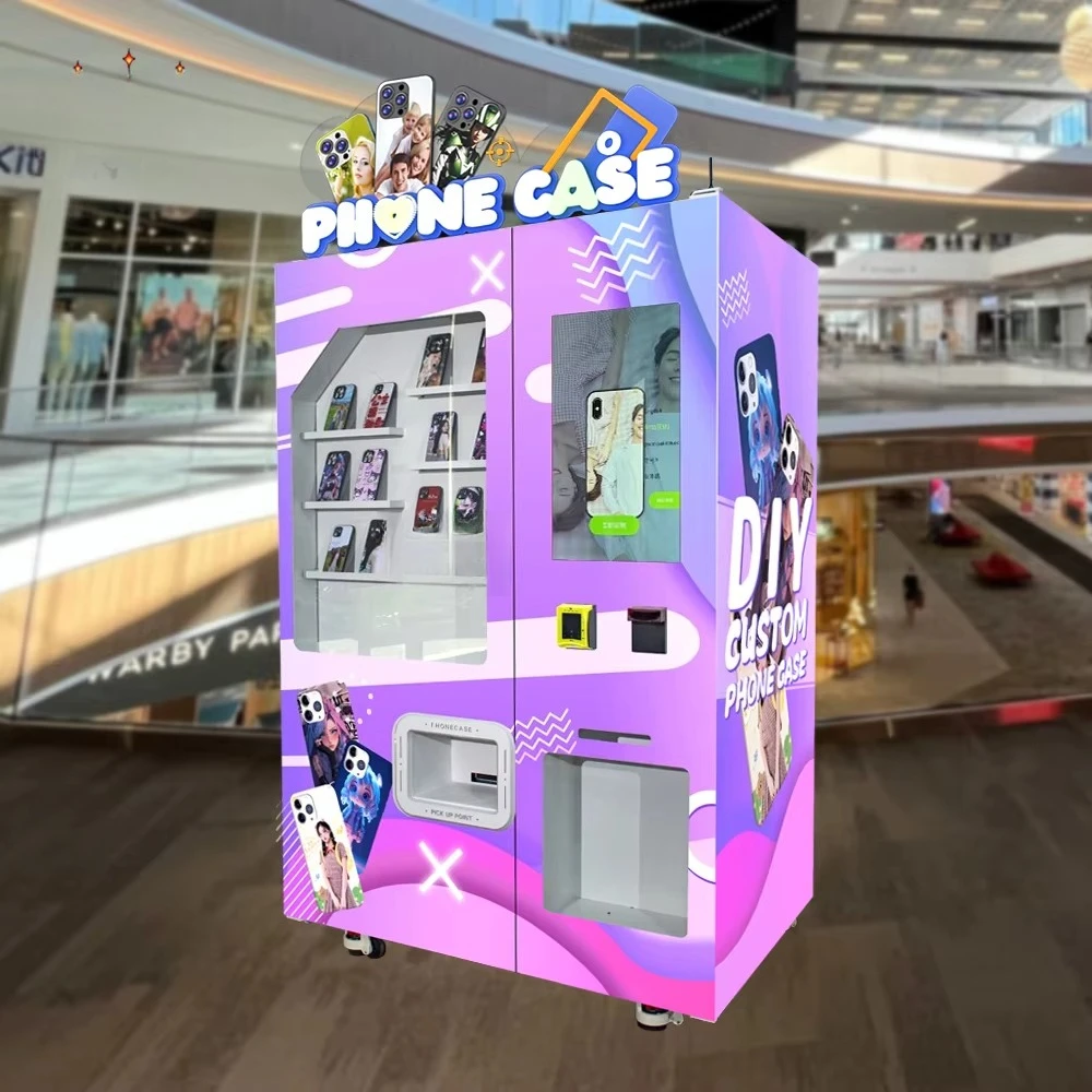 FL Customized Phone Case Printing Machine Automation Self-Service UV Printer Vending Machine for Phone Cases