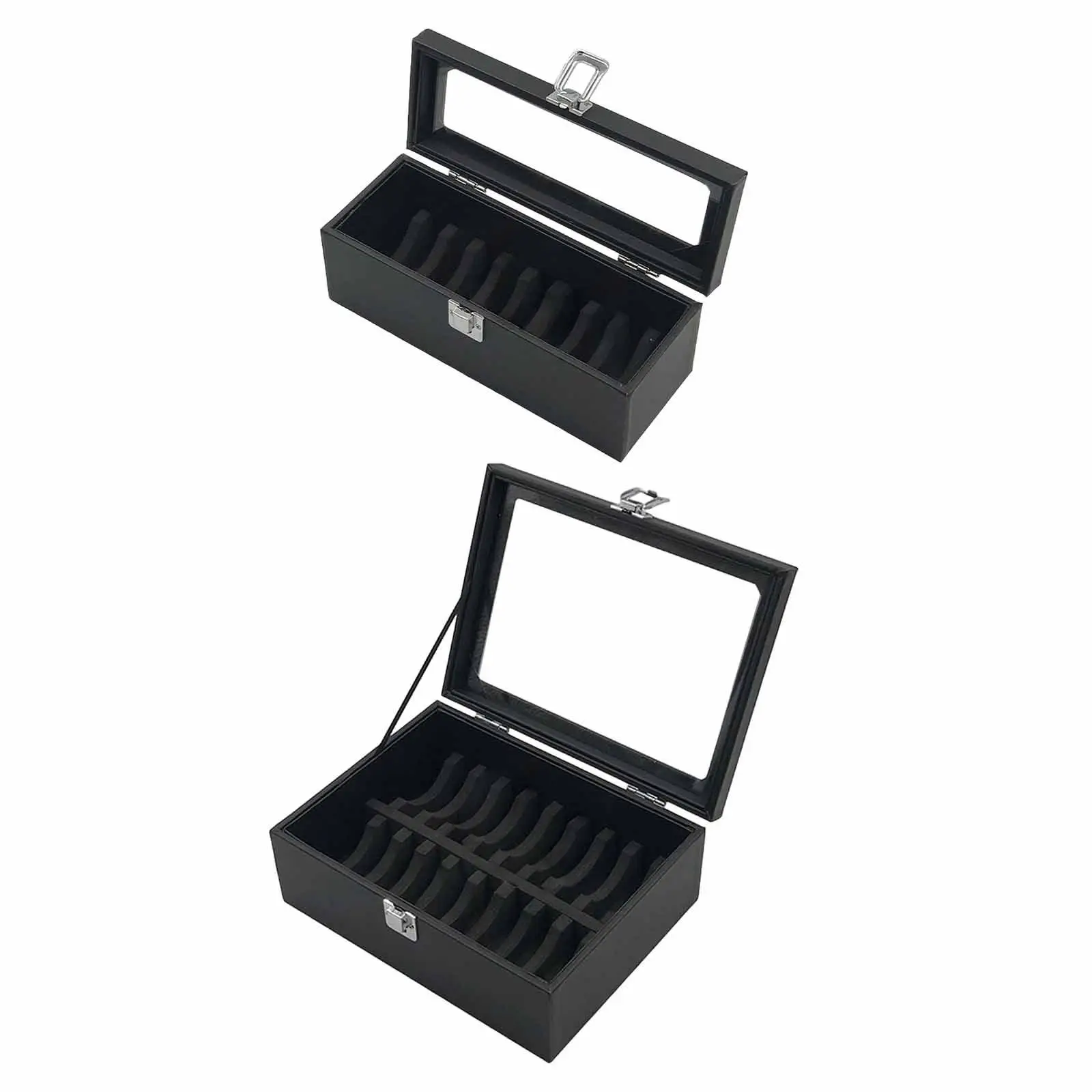 

Bracelet Display Display Case Compact Retail Multifunction Women Jewelry Organizer Box Collectible PU Leather Bracelet Holder