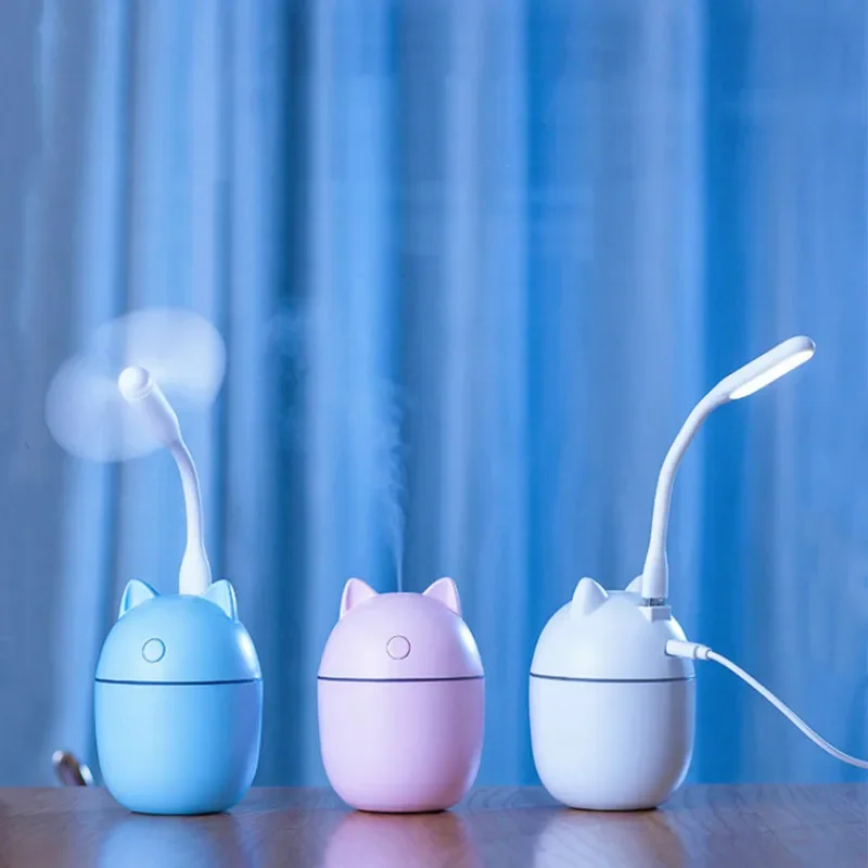 Mini humidificateur électrique, diffuseur d'arômes, USB, portable, petite capacité, maison, chambre à coucher