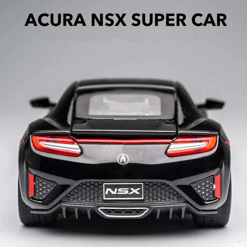 New 1:32 Acura NSX Alloy Sports Car Model Diecast & Toy Vehicles Metal Super Car Model Simulation Sound Light Childrens Toy Gift