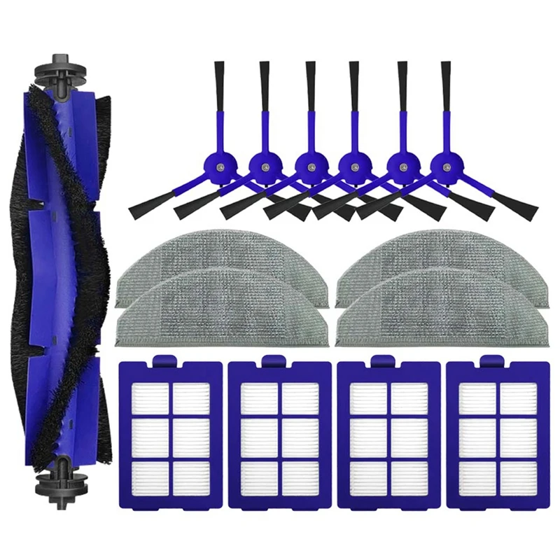 Aspiradora Cepillo Lateral principal paños de fregona trapo filtro Hepa repuestos accesorios para Anker Eufy Robovac X8 Hybrid