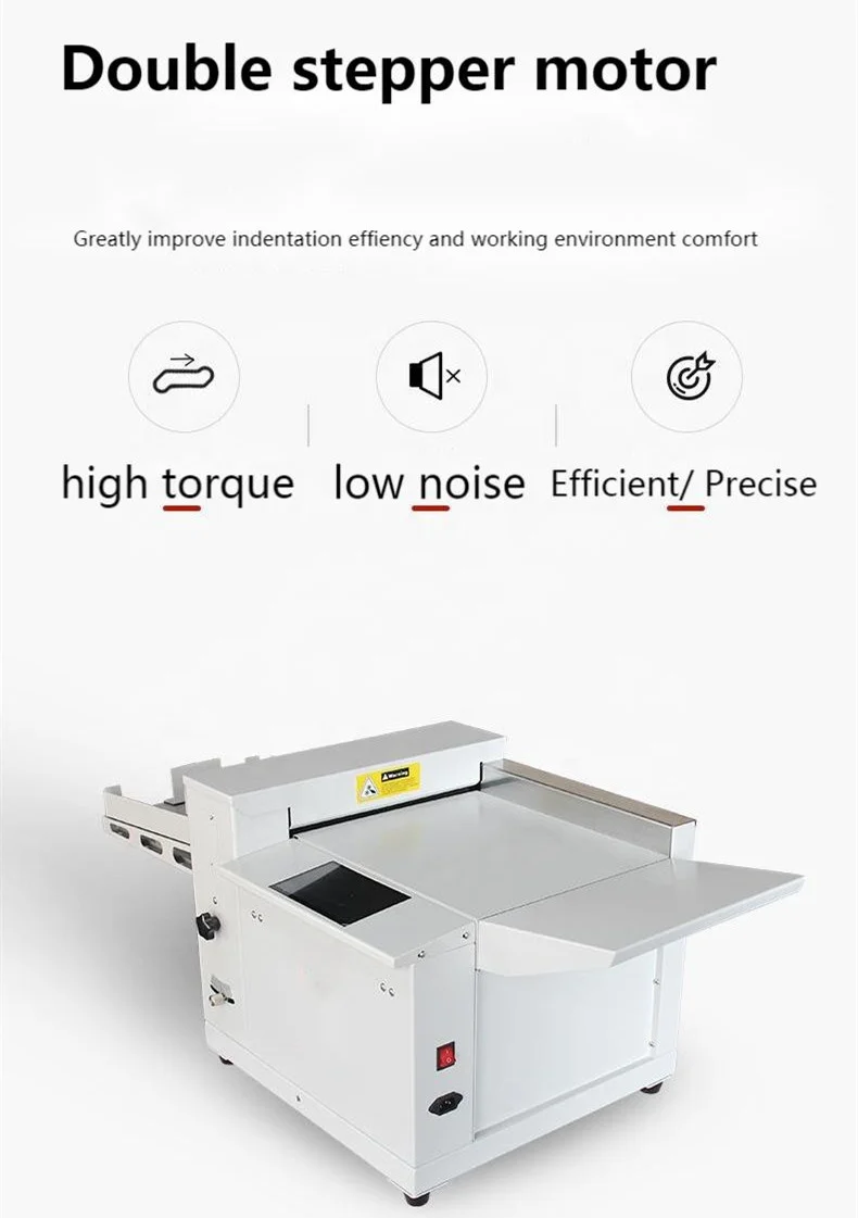 Desktop Touch Screen Operation Digital Paper Creasing And Perforating Machine CP-350A