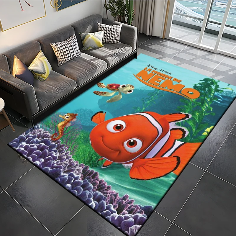 

Disney Finding Nemo 3D Printing Rugs Large Carpets for Home Living Rooms Children Bedroom Sofa Doormat Floor decor Mat Potdemiel