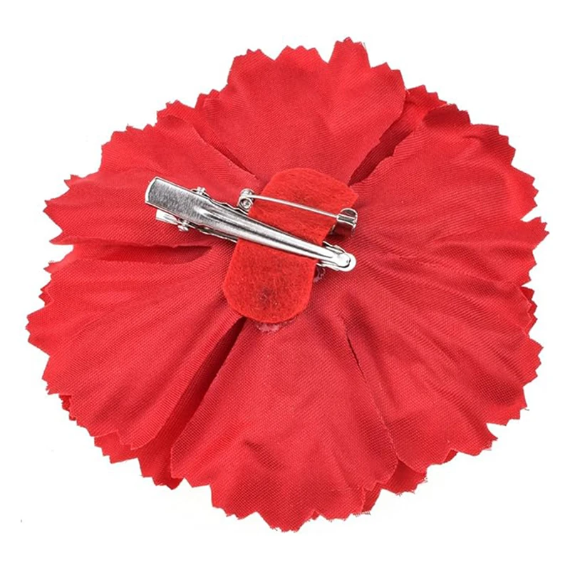 Bride Hair Accessories Wedding Single Party Shooting Props Floral Fall Peony Hair Flower Clips Brooch Boutique Hair Accessories image 5