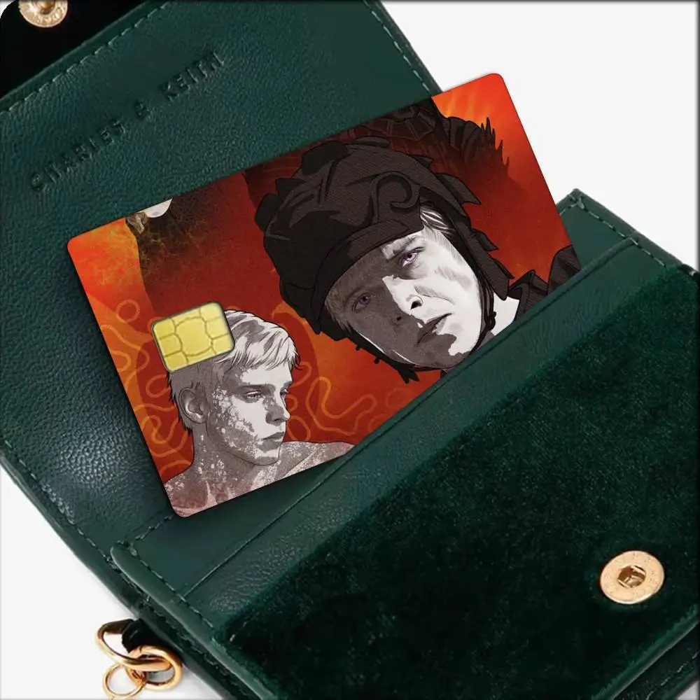Aerion T-Targaryen B-Brightflame Waterproof Film Skin Cover Credit Card Stickers Debit Front Bank Bus Pass