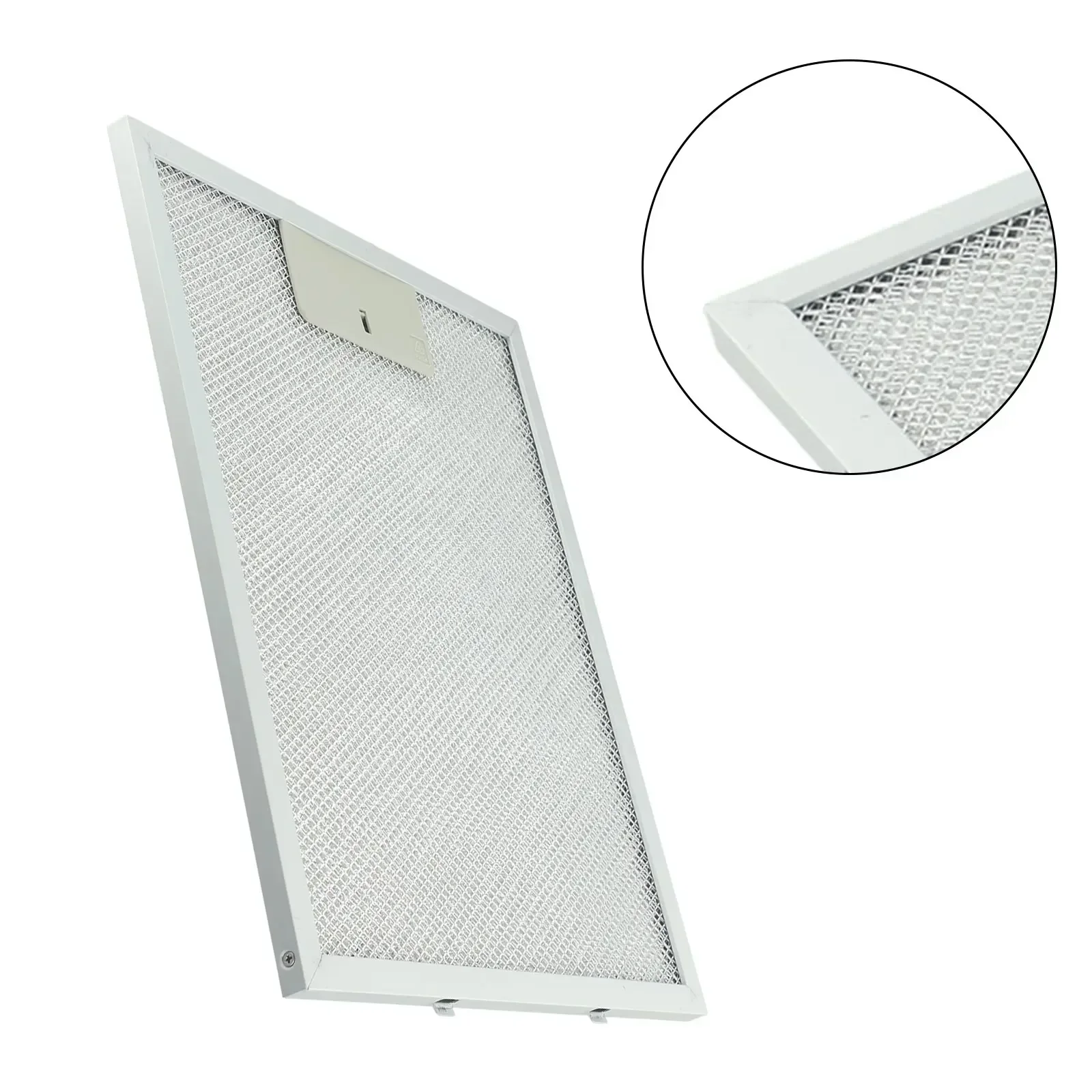 Silver Cooker Hood Filters Metal Mesh Extractor Vent Filter 340x270x9mm 5 Layers Aluminized Grease Home Improvement