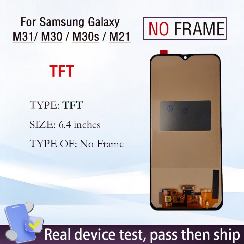 M31 M30 M30s Voor Samsung Galaxy M21 SM-M315F AMOLED Touch Digitizer Scherm Montage Vervanging Reserve Reparatie Telefoon Display Onderdelen