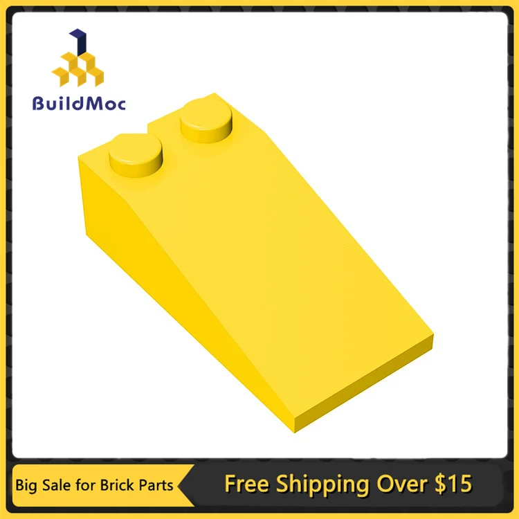 

10pcs MOC 30363 Slope 18° 4 x 2 Building Blocks Parts DIY Bricks Bulk Model Educational Tech Parts Toys