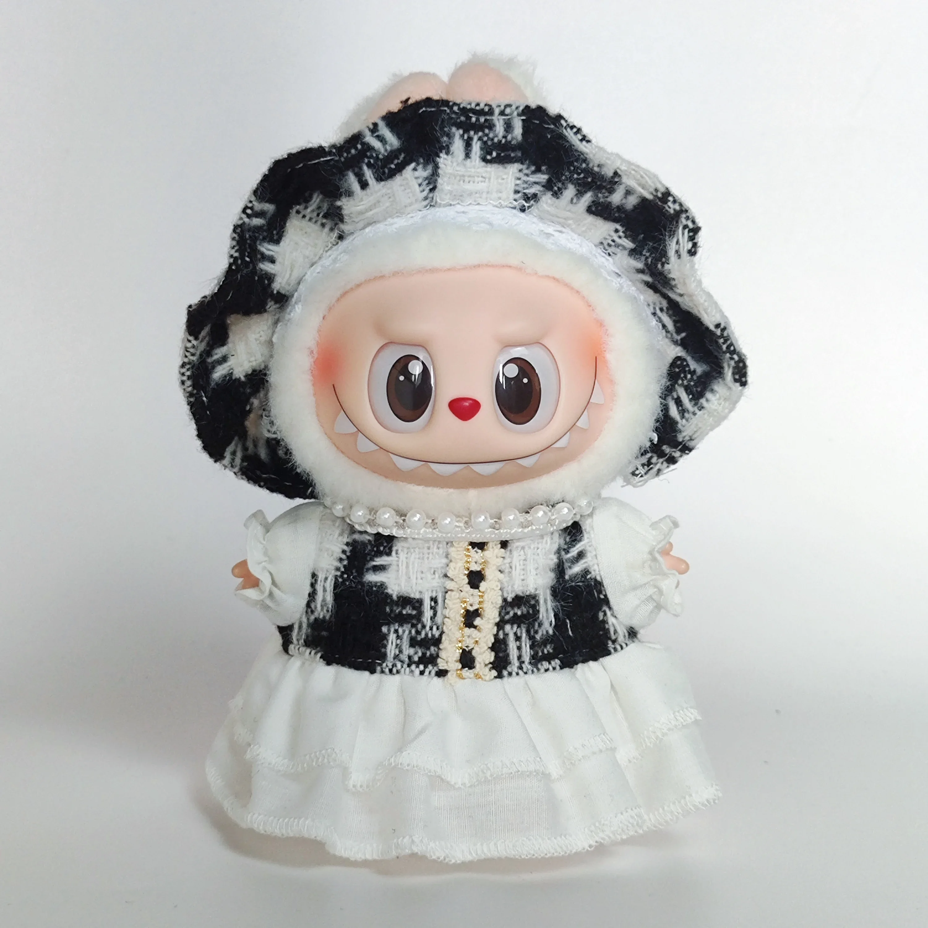 Clothes for labubu  Baby Clothes Accessories For Korea Kpop Exo Labubu Idol Dolls Skirt Doll Clothes Clothing Fans Overalls