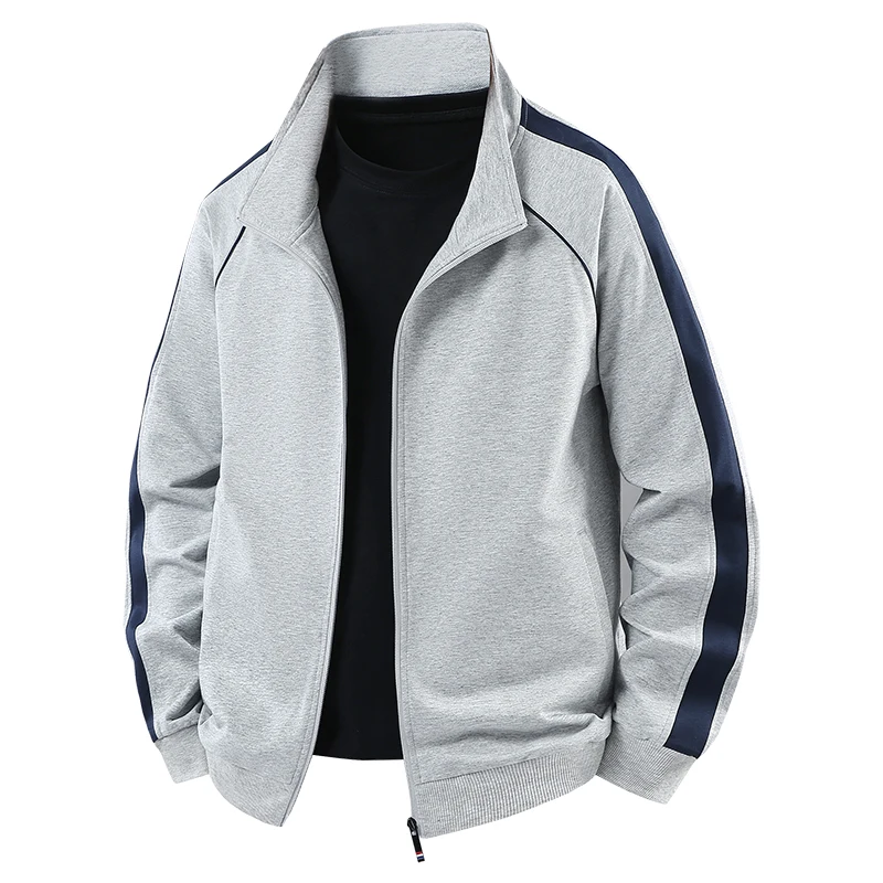 Plus size 6xl 7xl 8xl outono inverno jaqueta bomber outwear beisebol jaquetas de algodão puro dos homens blusão esportes correndo jaquetas