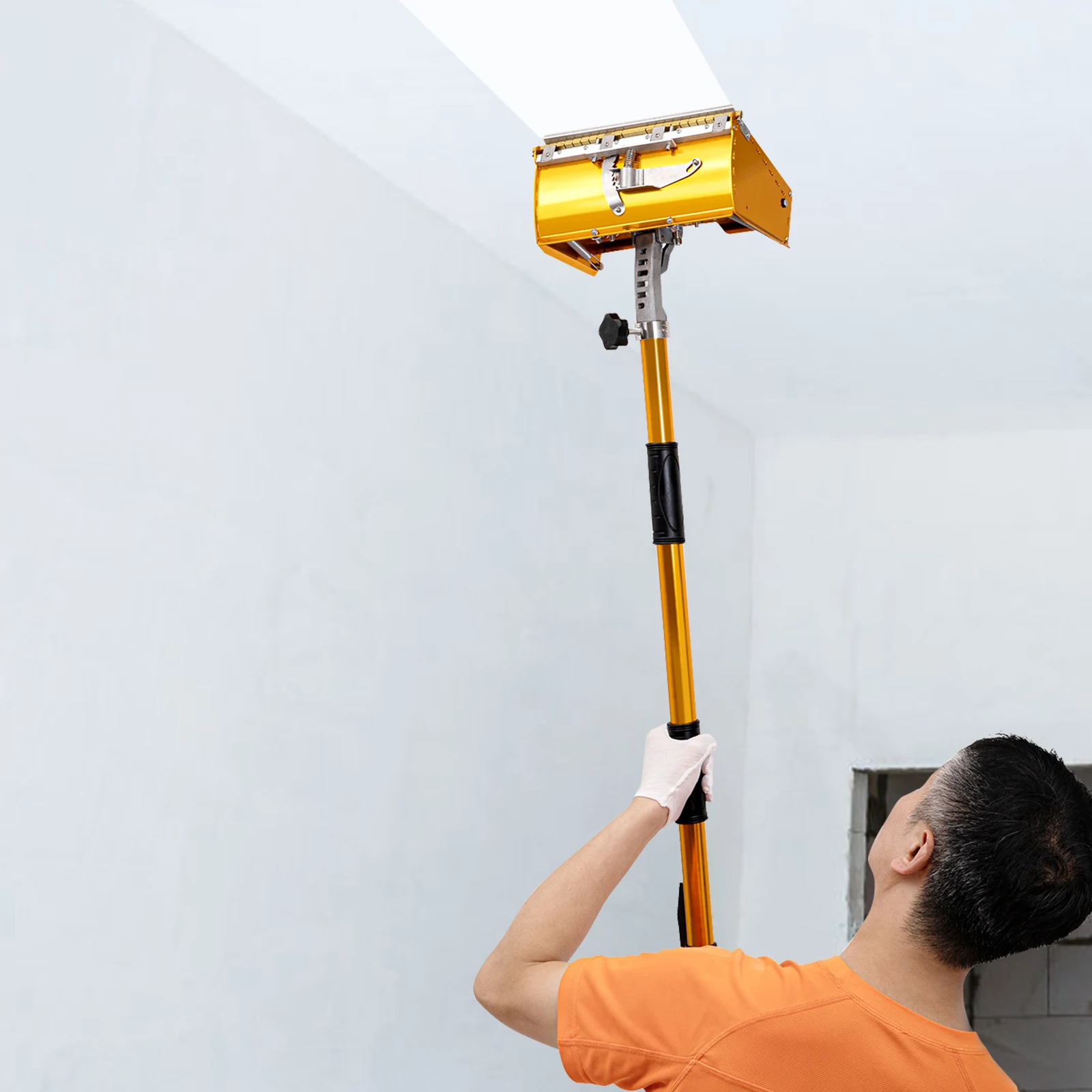 

Набор инструментов для обклеивания гипсокартона 10 дюймов, набор плоских отделочных коробок с выдвижной ручкой 40–64 дюйма