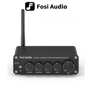 Il più nuovo Fosi Audio BT30D amplificatore di potenza Audio Bluetooth 2.1 canali Bass & Treble Control Amp Subwoofer Audio 100W + 50W x2