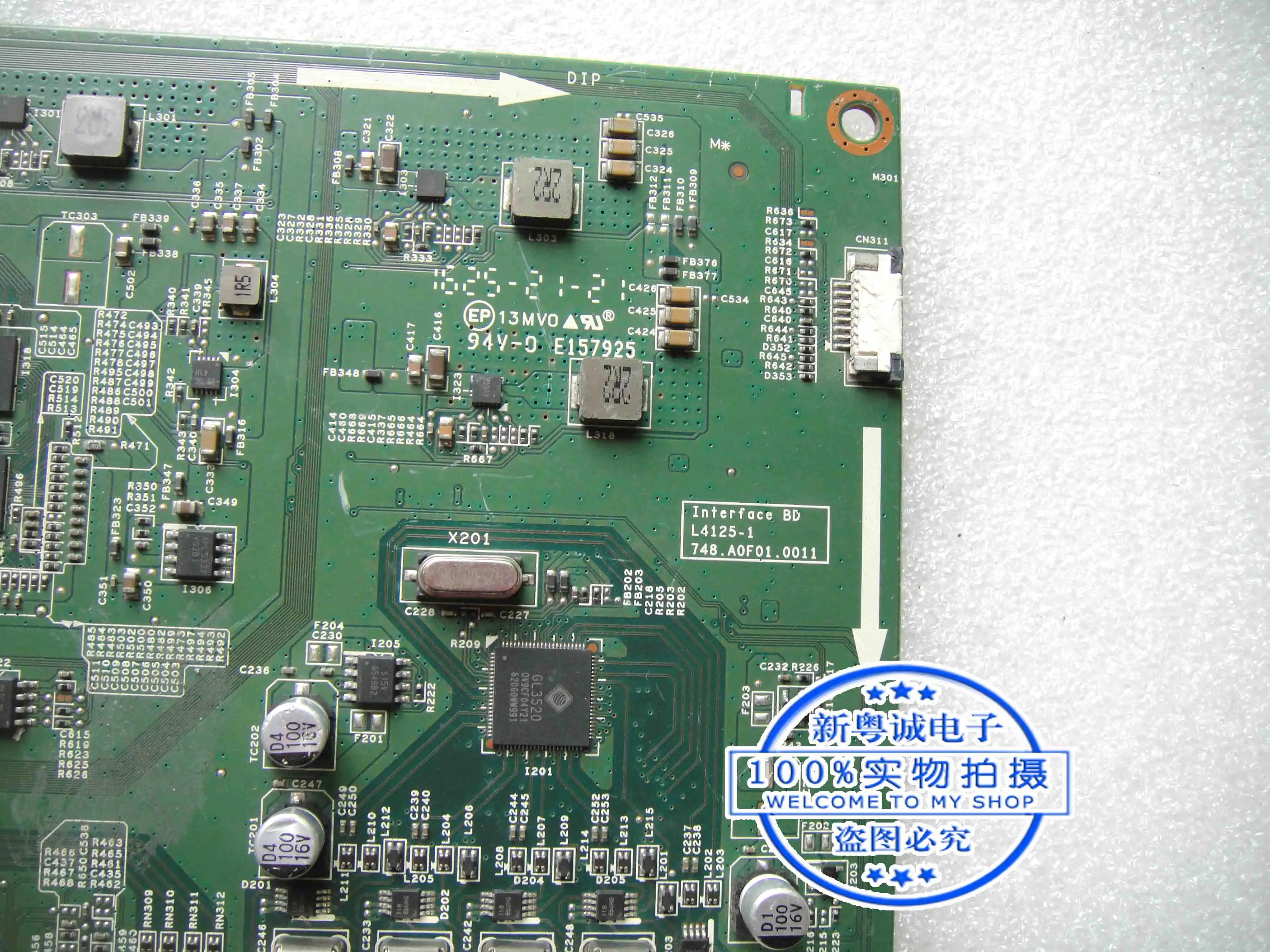 Z24nf driver board L4125-1 748.A0F01.0011 mainboard