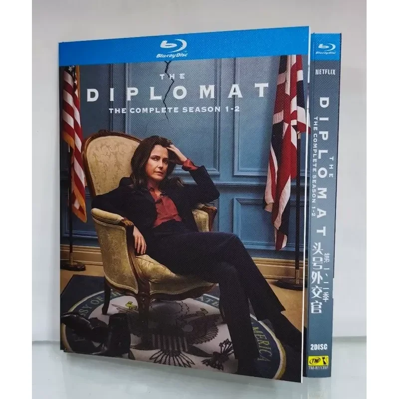 The Number One Diplomat Season 1 Season 2 Season 3 Blu-ray BD 4 New Discs