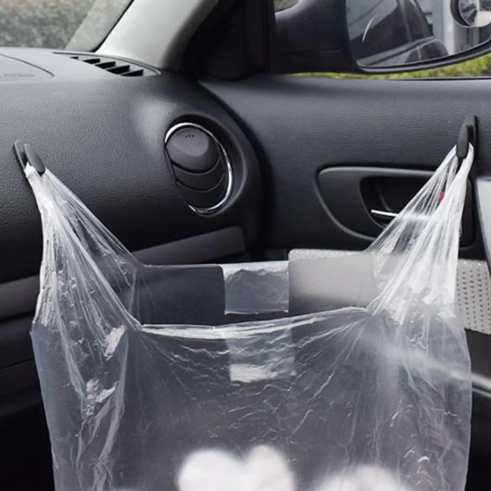 

8Pcs Car Mount Multi-Function Self-Adhesive Hooks for Keys Cables Earphones Garbage Bags Work Permits Kitchen Bedroom Living
