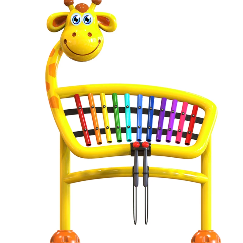 

Trending Outdoor Percussion Play Equipment Colorful Cartoon Design Xylophone Play Set