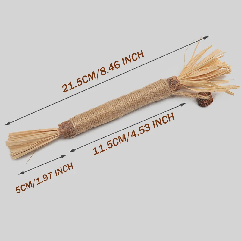 Cat Nip Toys Natural Matatabi Catnip Sticks Cat Wooden Polygonum Sticks Actinidia Silvervine Tooth Sticks Dental Care Cat Toys