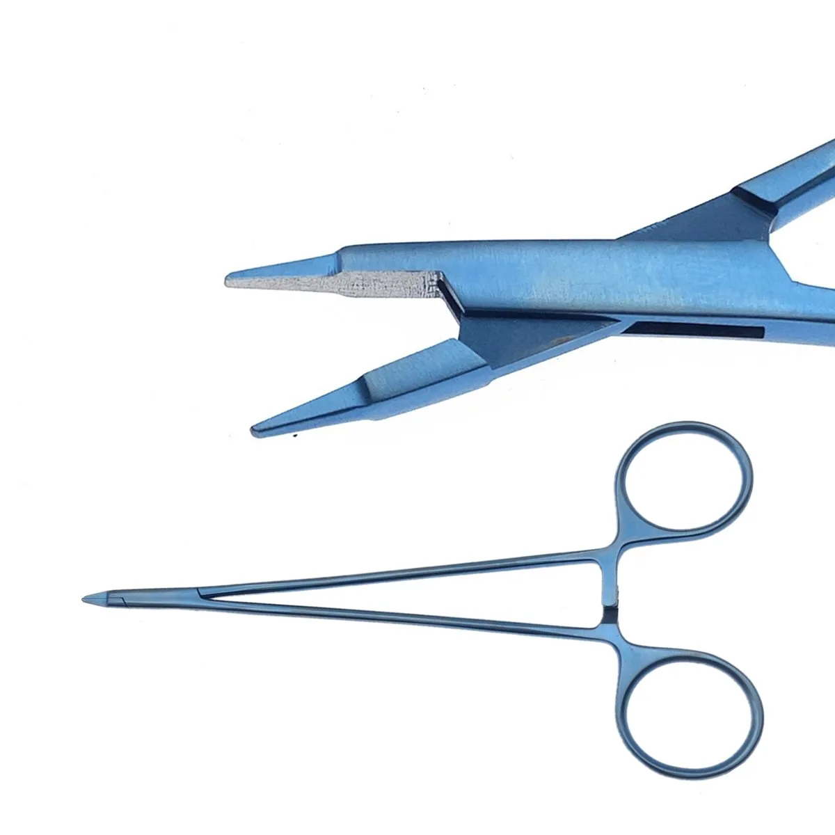 Titanium Micro needle holder forceps Micro Tweezers Ophthalmic dental surgical instrument