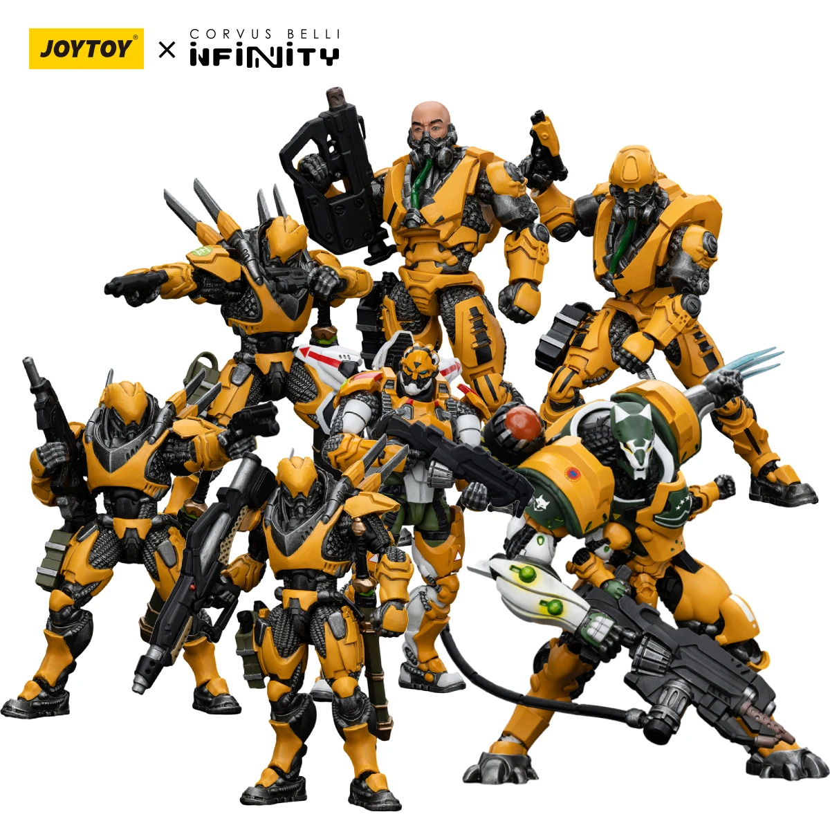 

[IN STOCK] JOYTOY Infinity 1/18 Action Figure Blye Wolf Mongol Cavalry Wu Ming Assault Corps Anime Military Model Toys