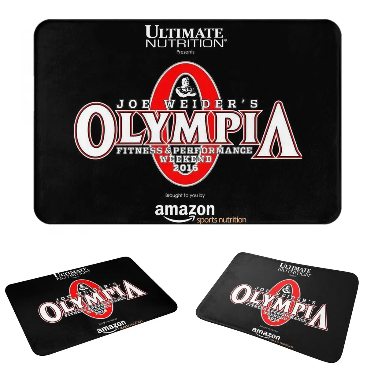 Future Mr OLYMPIA Motivations Anti-slip Doormat Floor Mat Durable Carpet Rug for Kitchen Entrance Home Bathroom Footpad Mats