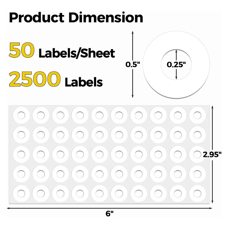 홀 펀치 보강 스티커 종이 구멍 보강 구멍 보강 스티커