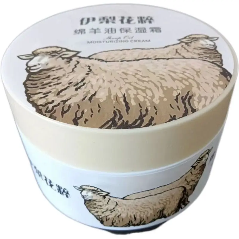 ​ ​ Yili Blossom Lanolin Cream 100 g, leichte, feuchtigkeitsspendende Feuchtigkeitscreme aus Xinjiang, nicht fettend ​