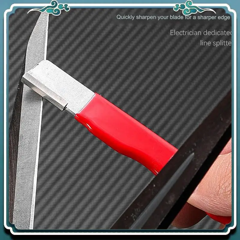 

Reliable Portable Quick Sharpener, Lawnmower Dull Blade Sharpener, Multipurpose Garden Tool Sharpener Blade Sharpener Stone