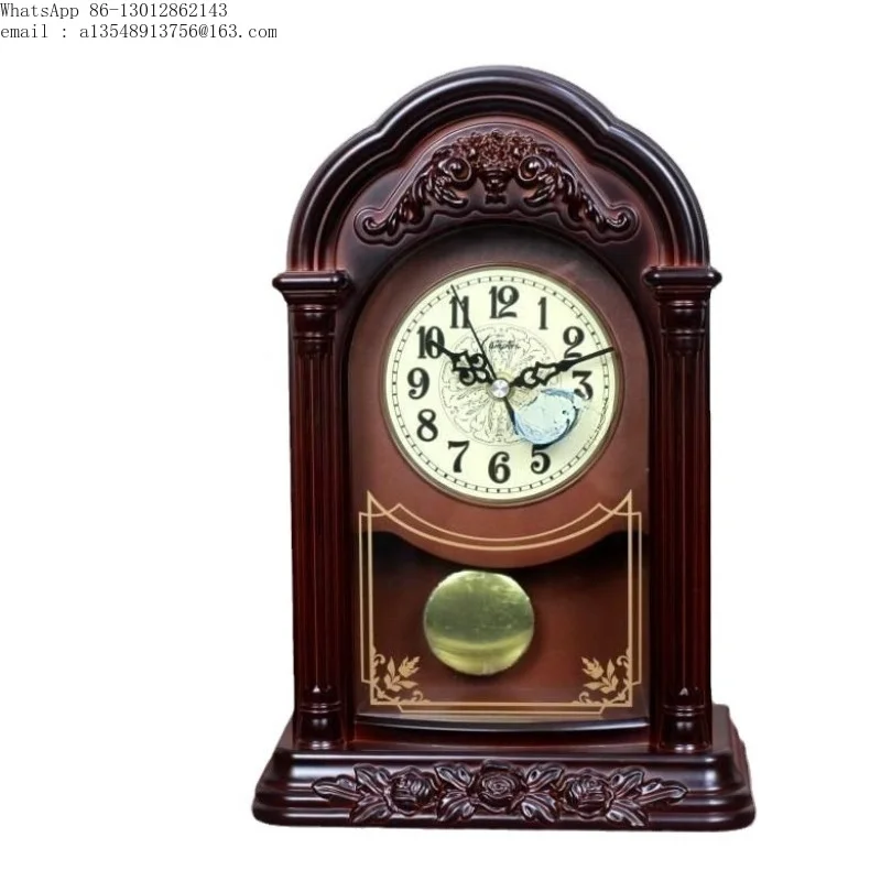 Living room creative desk clock desktop bedroom silent ornament fashionable large clock