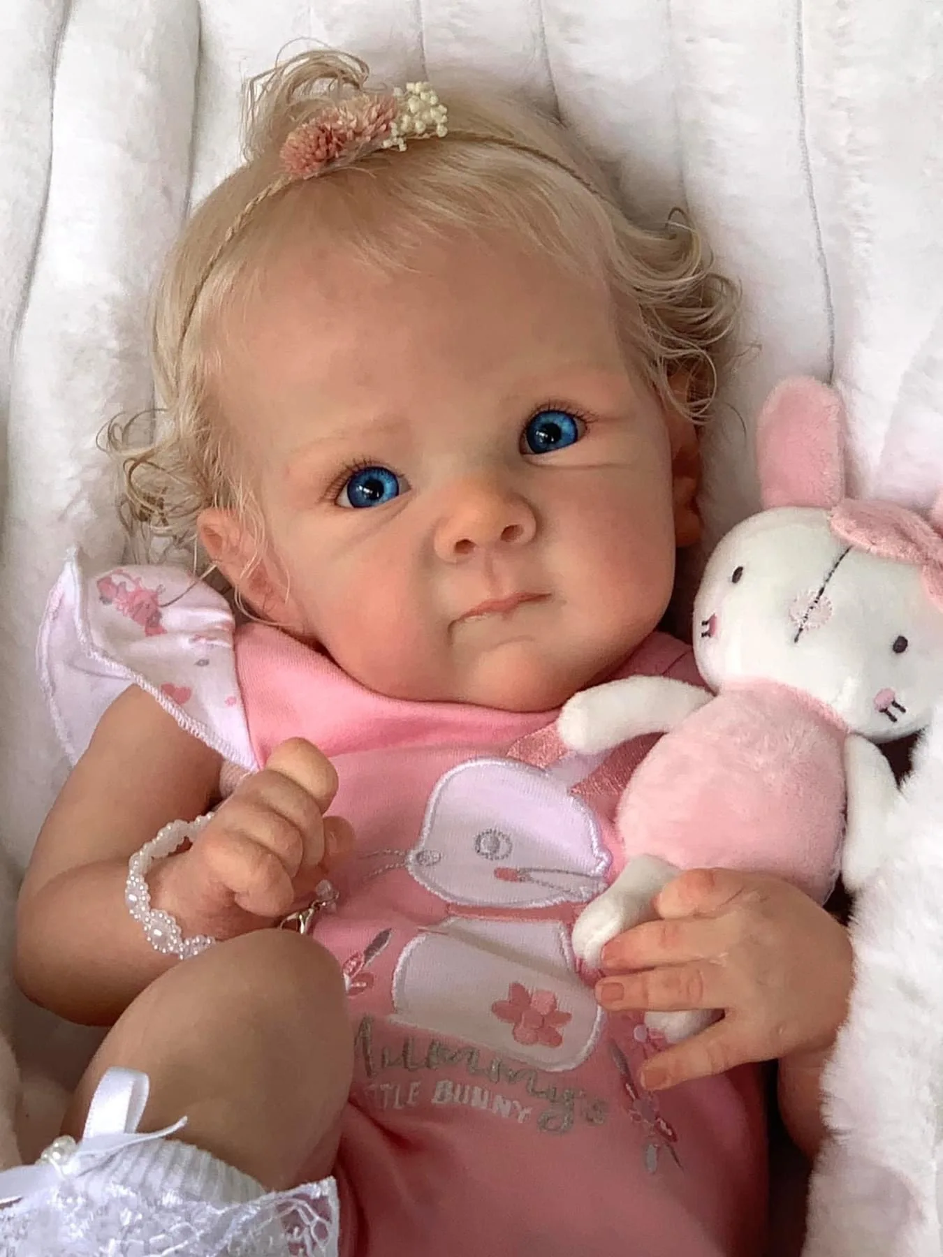 19-Zoll-Betttie-Reborn-Babypuppen, realistisch, lebensecht, bezaubernd, für Neugeborene, Mädchen, bestes Geburtstags- und Weihnachtsgeschenkspielzeug