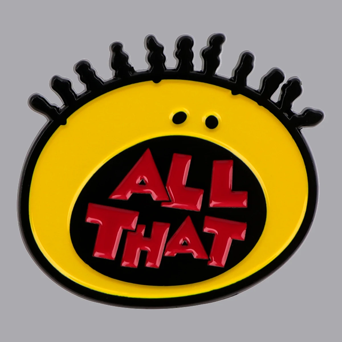 

"ALL THAT" Enamel Pin Cute Fashion Brooch Pines Lapel Pins Badge on Backpack Clothing Accessories Funny Jewelry Friends Gifts