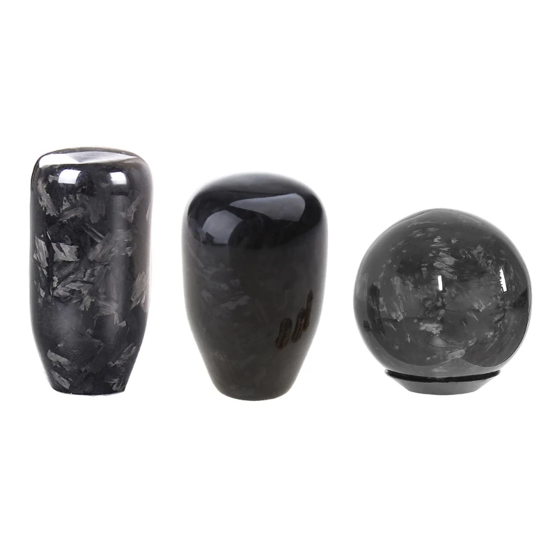 Car Irregular Forged Pattern Ball-Gear Shift Knob for Head Manual Transmission Gearstick Shift Lever with M8 M10 M12 Ada