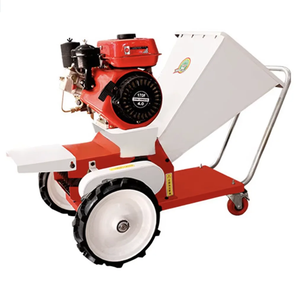 

China Factory Wood Chipper Machine Shredder Tree Branch Wood Chipper Branch Shredder