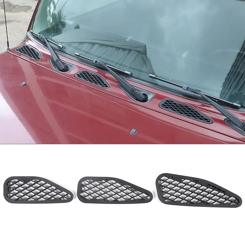 Auto Front Motorhaube Heizung Rohr Wärmeableitung Abdeckung Für Toyota FJ Cruiser 2007-2021 Schwarz Auto Modifikation Ersetzen teile