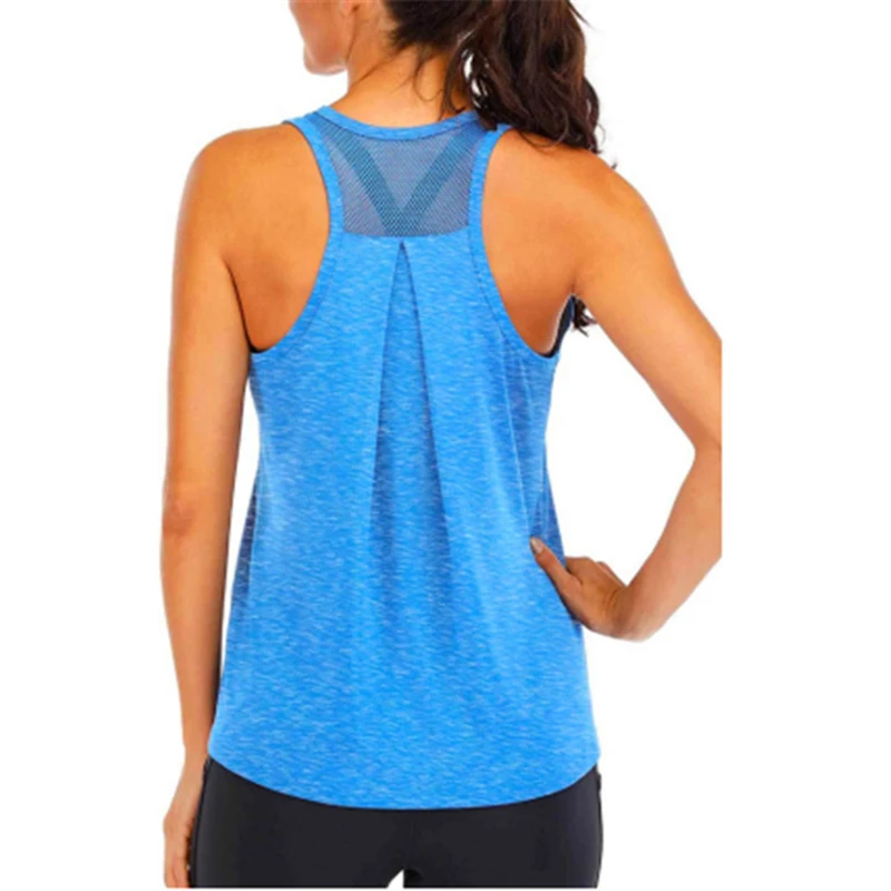 New Women Loose Sport Running T-shirts Breathable Mesh Gym Yoga Shirts Short Sleeve Fitness Training Workout Sportswear Top