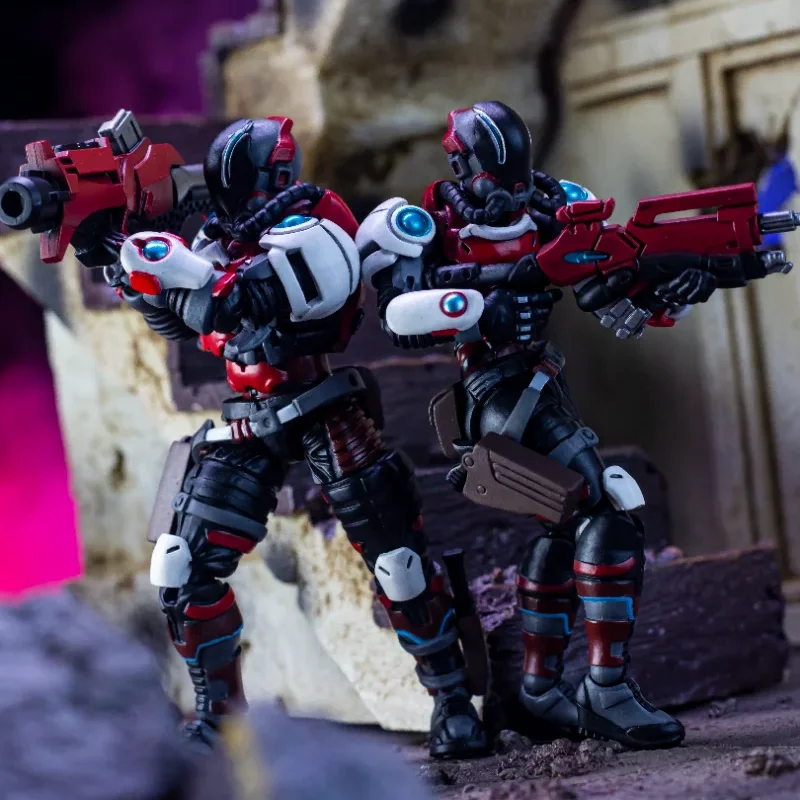 

1/18 Joytoy Infinity Nomads Wildcats Polyvalent Tactical Unit #2 Woman Geckosquadron Monstruckers Action Figures Model Toy Gift