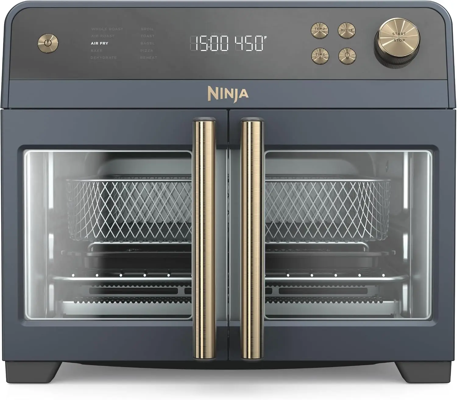 10-in-1 Air Fry Oven, 20.3-Quart Capacity, 5-Quart Air Fry Basket, Sheet Pan, Wire Rack, Broil Rack, PFAS-Free, Dishwasher-Safe