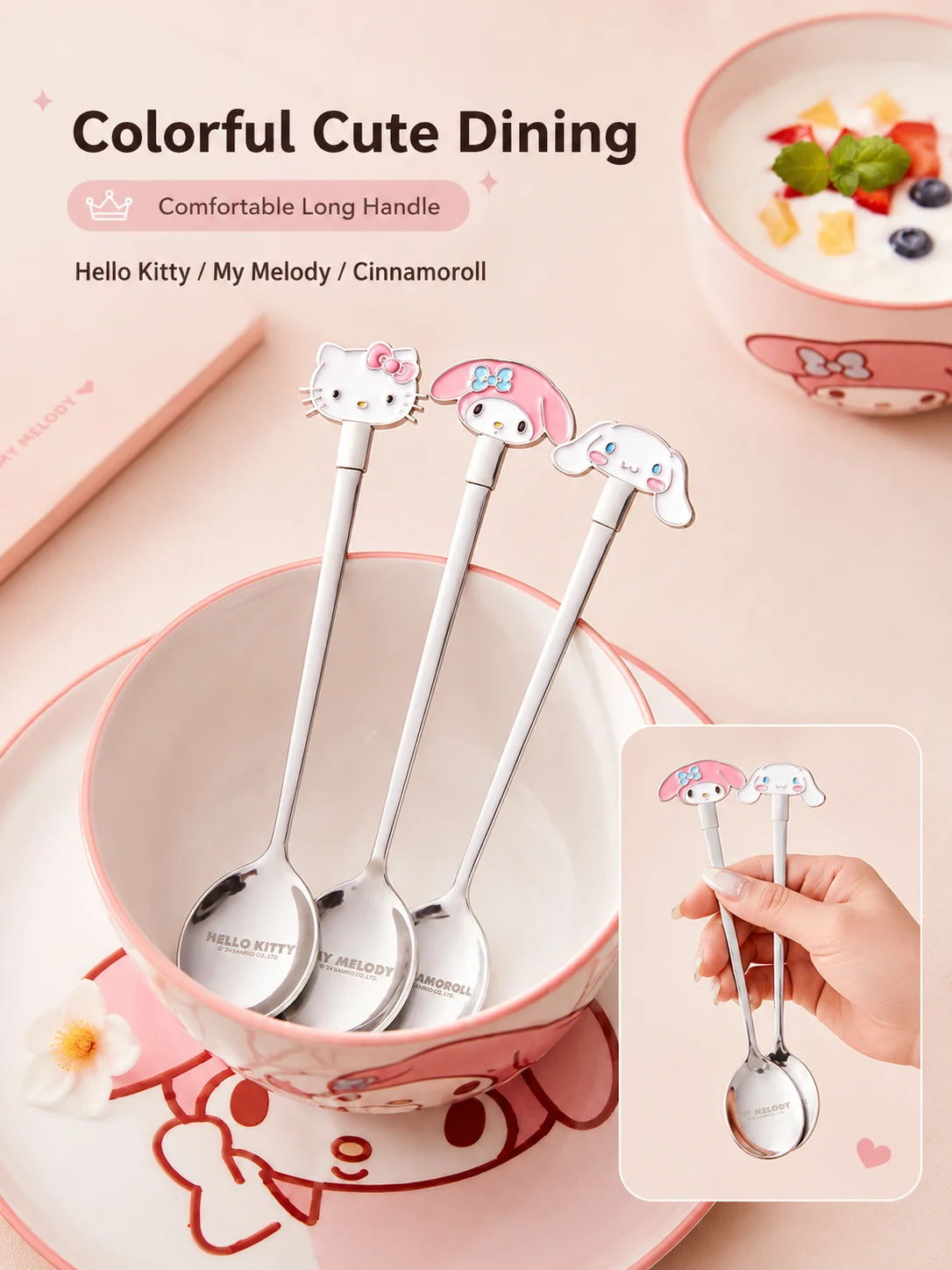 Sanrio Hello Kitty My Melody C - Food Zinc recension och pris