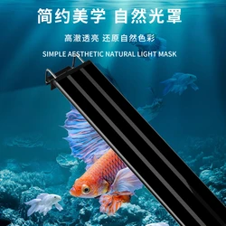 Aquatic Lamp 20-90cm Full Spectrum Aquarium Fish Tank Lighting Professional LED Chandelier Landscaping Adjustable Height аквариу