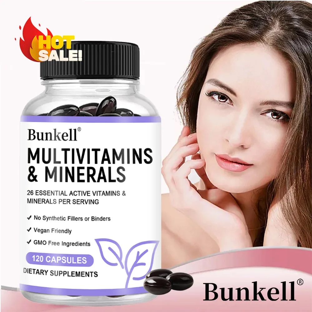 Multivitamins & Minerals - Multivitamins for Men & Women - for Immune, Hair, Skin, Nails, Digestion, Metabolism, Vision Support