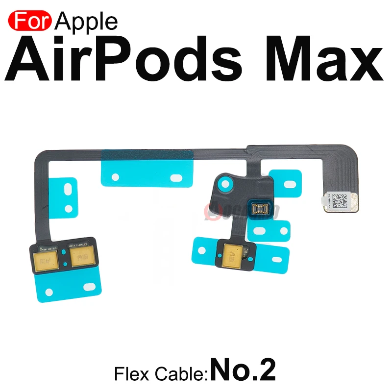 Aocarmo Kabel Flex do AirPods Max A2096, Mikrofon z Redukcją Szumów do Rozmów, Część Zamienna 821-01911-A — zdjęcie produktu 5