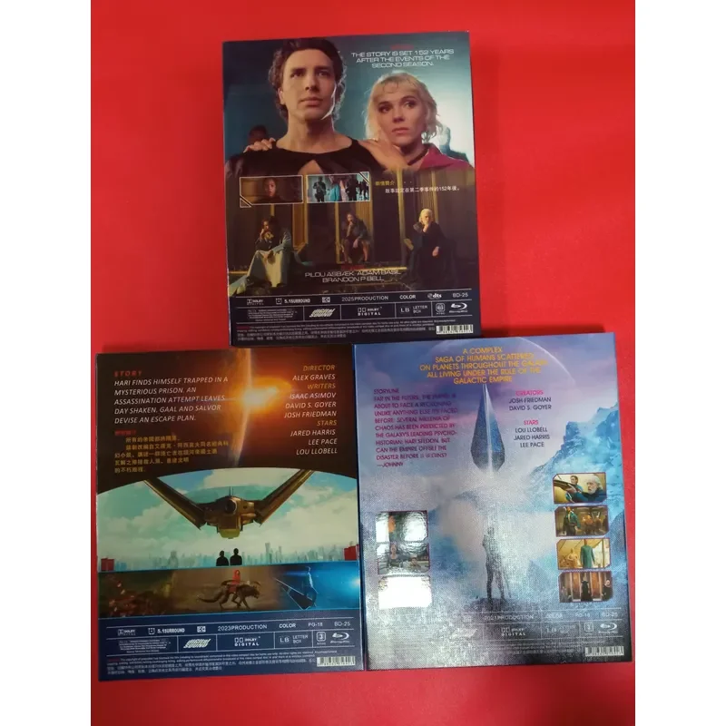 Base Seasons 1 to 3 Blu-ray Disc Brand New Unopened Box High Definition 1080P Image Quality