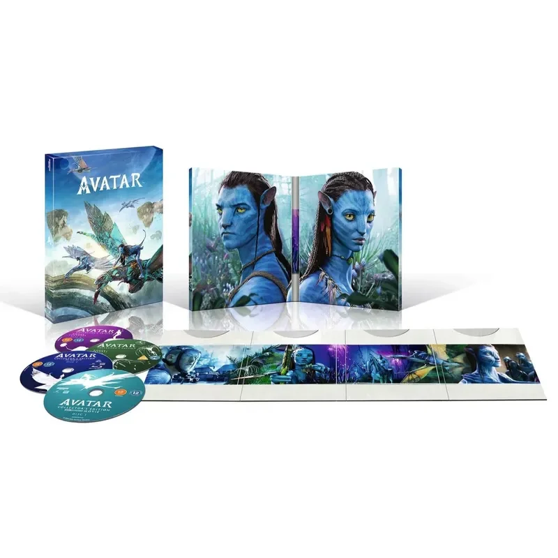British Version 4K Blu-ray Avatar 1 Extended Edition Movie Disc