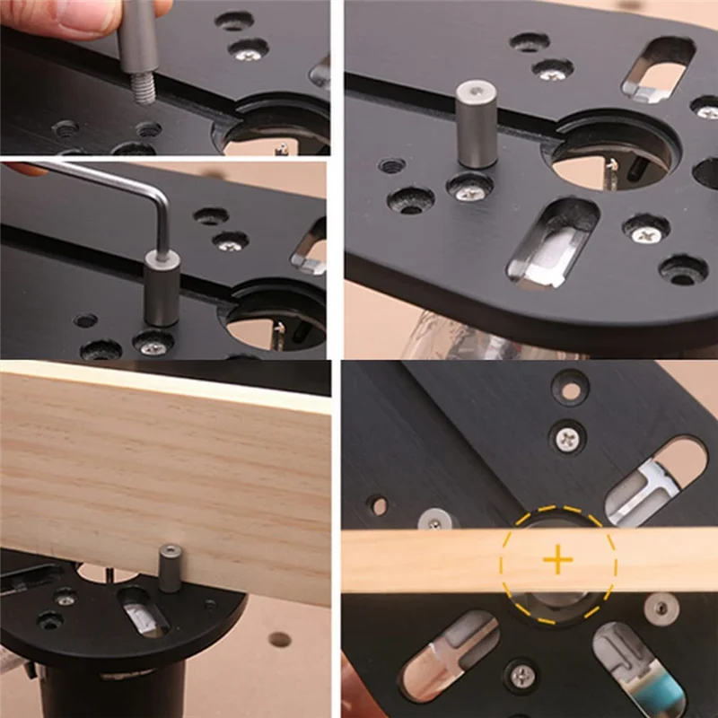 

Circle Jig Wood Router Bakelite Woodworking Circle Groove Milling Electric Hand Trimmer Accessories