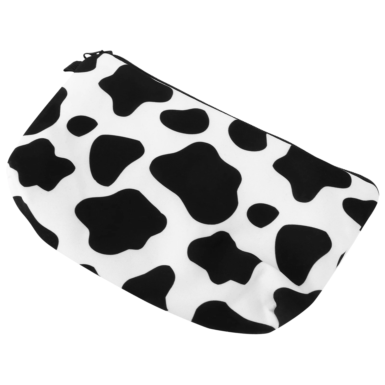 

1pc Cow Makeup Bag Decorative Toiletry Travel Storage Pouch Compact Size Portable Use Premium Material Fine